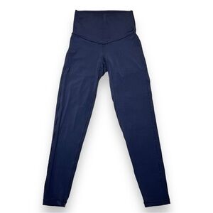 Aerie Women’s Extra High Waisted Cut Out Leggings Navy Size Small